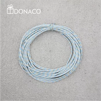 《Donaco 多納客》日本京都 三撚繩 手作專用編織絲繩(藍黃白)