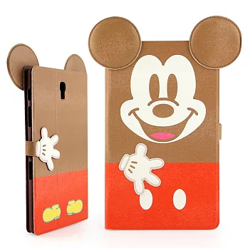 Disney Samsung Galaxy Tab S 8.4 時尚立體設計側掀可立式皮套米奇