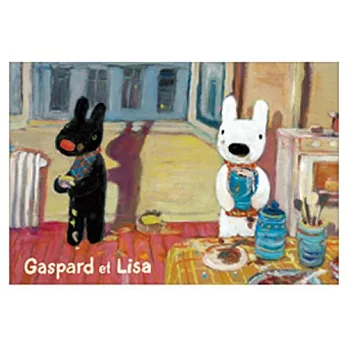 麗莎和卡斯柏-明信片(一起整理)