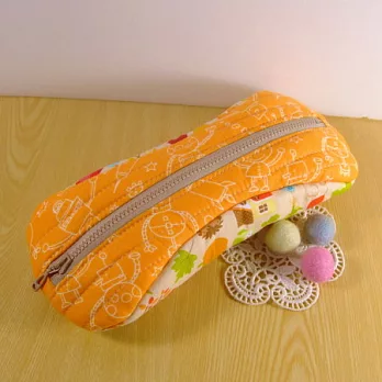 手縫ok!-童趣花生包(拼布材料包)