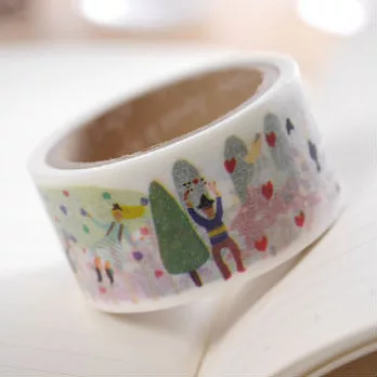 【Aimez le style】寬版和紙膠帶_愛麗絲奇幻冒險