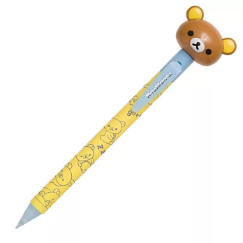 San-X 拉拉熊可愛生活系列大頭自動鉛筆。懶熊