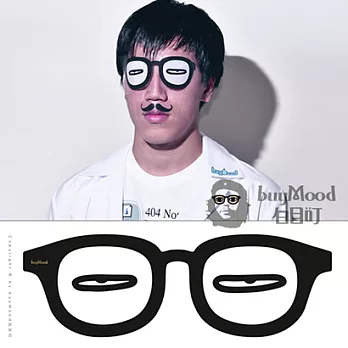 buyMood白目叮 白目變臉貼-驚喜包