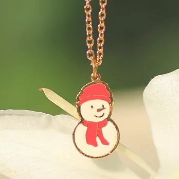 Bangkok Design項鍊‧冬戀雪人