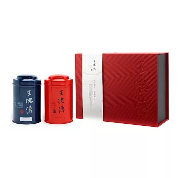《王德傳》竹馨環保禮盒(嚴選阿里山烏龍120g+四季安尚烏龍120g)
