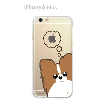 iPhone 6plus寵物手機殼-蝴蝶犬