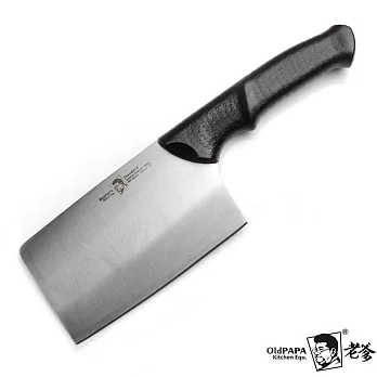 【OldPAPA老爹】 三段式水磨家用廚房斬骨刀5.5吋
