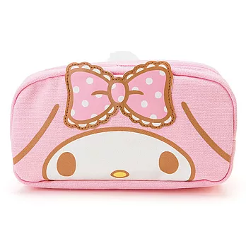 《Sanrio》美樂蒂搖擺翹屁屁系列大容量帆布筆袋