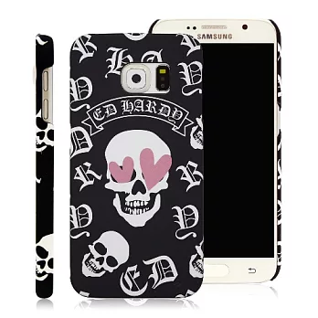 ED HARDY SAMSUNG S6保護殼-眼冒心心