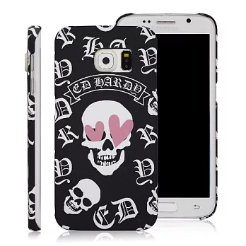 ED HARDY SAMSUNG S6 edge保護殼-眼冒心心