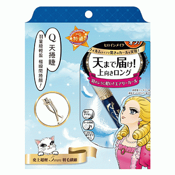 KISS ME 奇士美-花漾美姬輕羽捷薄膜型睫毛膏OP睫毛夾組