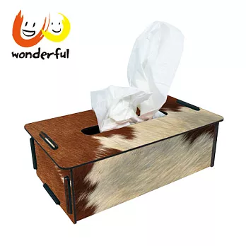 德國Werkhaus 木製環保木製面紙盒 (乳牛)