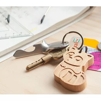 【Sylvia 典藏精品】可愛鑰匙圈 狸貓