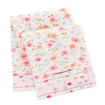 【Afternoon Tea】彩花樂綻洗臉毛巾(白色)