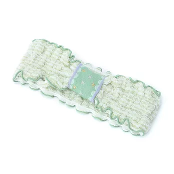 【Afternoon Tea】粉嫩線條髮帶(綠色)