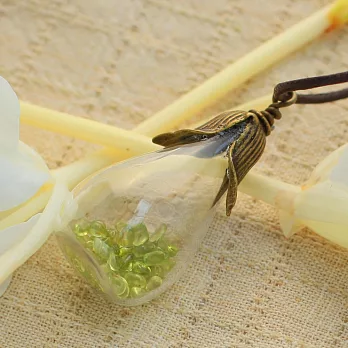 夢飛翔項鍊‧Alice遇見愛麗絲‧生命之源‧橄欖石