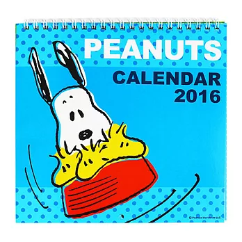 《Sanrio》SNOOPY 2016 壁曆(M)