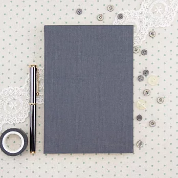 《Life Collection》32K生活漫布橫線筆記鐵灰