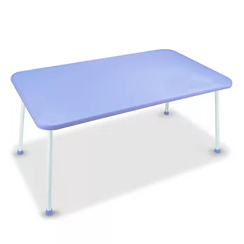 悠活簡約 多功能床上折疊電腦桌(LY-NB21)藍色