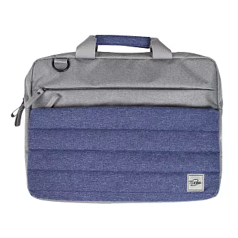 T.C.STAR 藍色15吋手提肩背多層電腦公事包BAG-LTB152BU