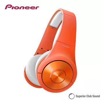 Pioneer Superior Club Sound 潮流耳罩耳機 SE-MX7-M橘色
