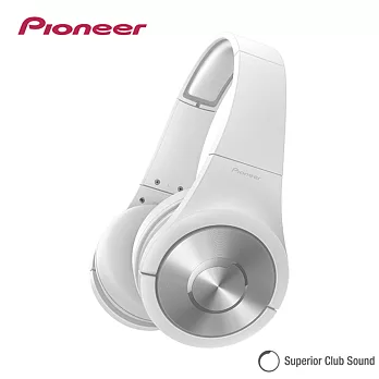 Pioneer Superior Club Sound 潮流耳罩耳機 SE-MX7-W白色
