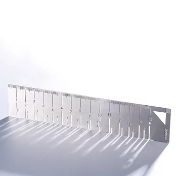 【Functional!】MilliFuns 刻線尺銀色