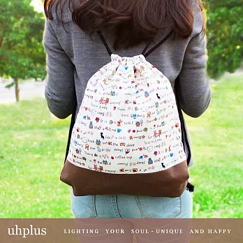 uhplus 小旅行束口背包/Basic – Bonjour!日安小森林