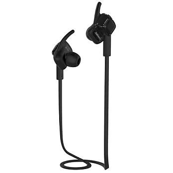 【Jabees】藍芽4.1專業運動型耳機(五色)深邃黑