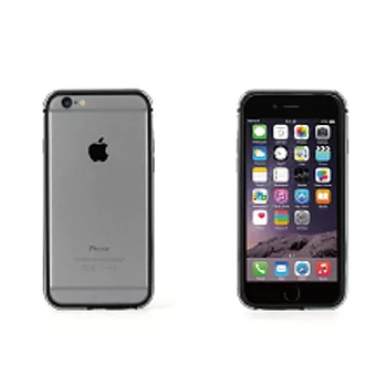 Tunewear Shockmount iPhone6S/6耐衝擊邊框保護套灰/黑