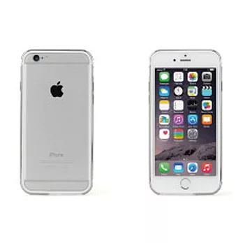 Tunewear Shockmount iPhone6S/6耐衝擊邊框保護套銀/白