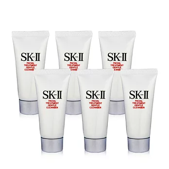 SK-II 全效活膚潔面乳(20g)*6入