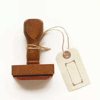 落款木印章 ‧像框紋