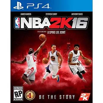 PS4遊戲 NBA 2K16 - 中文一般版