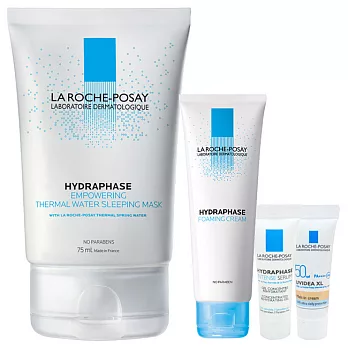 LA ROCHE-POSAY理膚寶水 水感超保濕晚安凝膜組