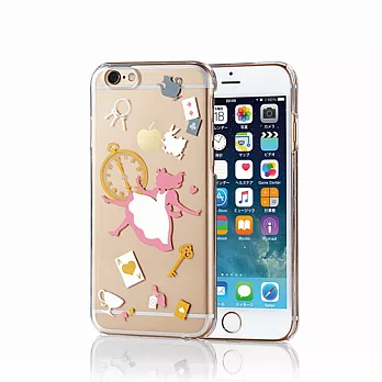 ELECOM iPhone 6S/6 繽紛系列彩色保護殼(4.7吋)-彩色愛麗絲