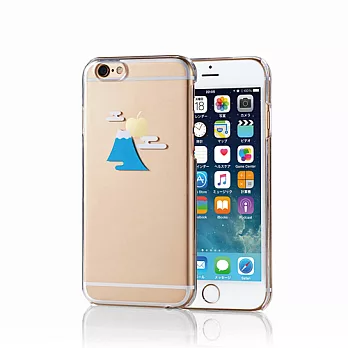 ELECOM iPhone 6S/6 繽紛系列彩色保護殼(4.7吋)-富士山