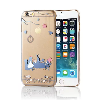 ELECOM iPhone 6/6S PLUS 繽紛系列彩色保護殼(5.5吋)-銀色愛麗絲
