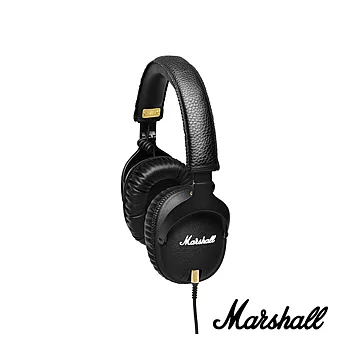 英國 Marshall Monitor耳罩式監聽通話耳機(Android專用)精簡黑