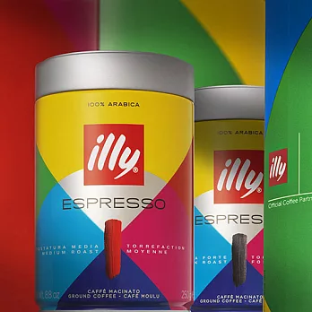 【illy】EXPO米蘭世界博覽會限量典藏罐(中焙咖啡粉)