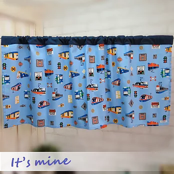 It’s mime 門簾系列《S》-鐵道之旅-藍