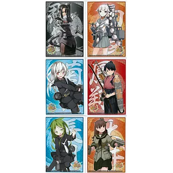 艦娘角色收集卡套組第十六彈(一組6張)