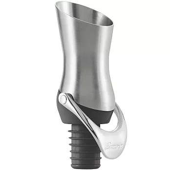 《KitchenCraft》2in1瓶塞注酒器(黑)