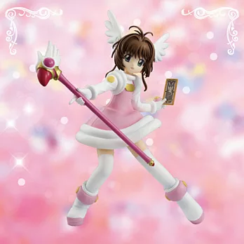 《景品》庫洛魔法使 木之本 櫻 Cheerful Pink套裝---Furyu(日本原裝)