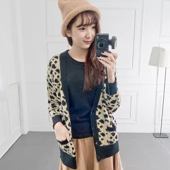 ROSE。舒適捲邊領長版針織毛衣 黑系