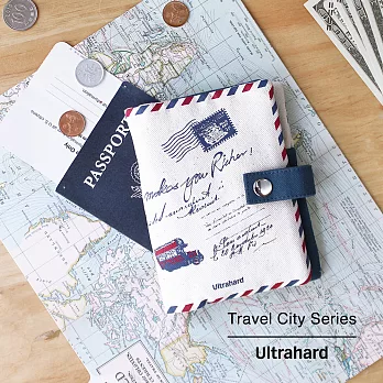Ultrahard Travel City郵片城市系列- 護照套(短版)