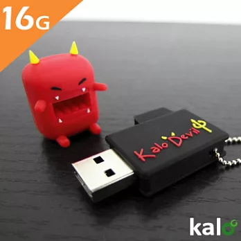 KALO 卡樂創意 造型隨身碟USB 聖誕交換禮物-16GB紅辣椒惡魔