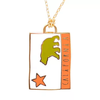 YOW 項鍊加州州旗