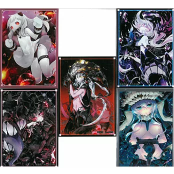 艦娘同人角色收集卡套組(一組5張):深海棲艦