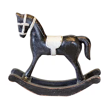 Horse black 木製飾品